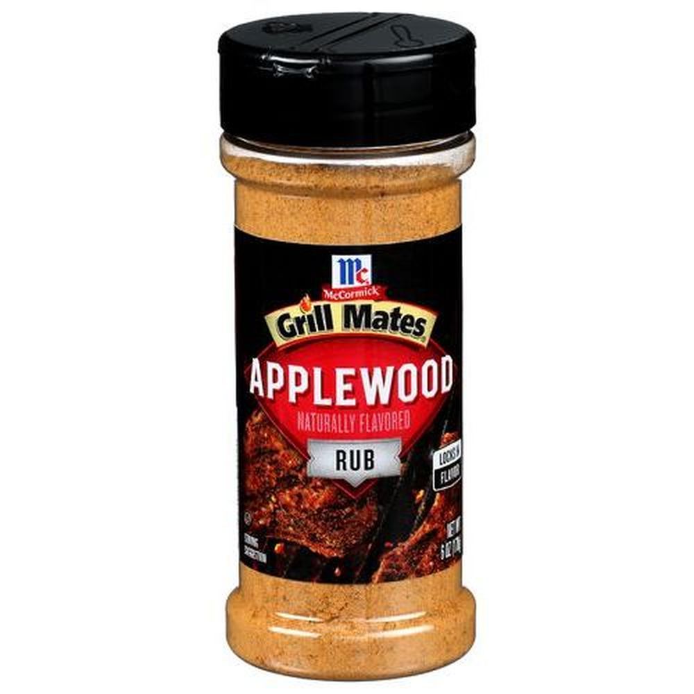 Grill Mates Applewood Rub Rub Seasoning, 6 Ounce -- 6 Per Case