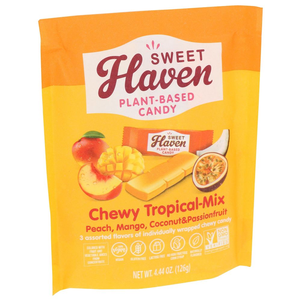 Sweet Haven Chewy Tropical Mix Candy, 4.44 Ounce -- 6 Per Case