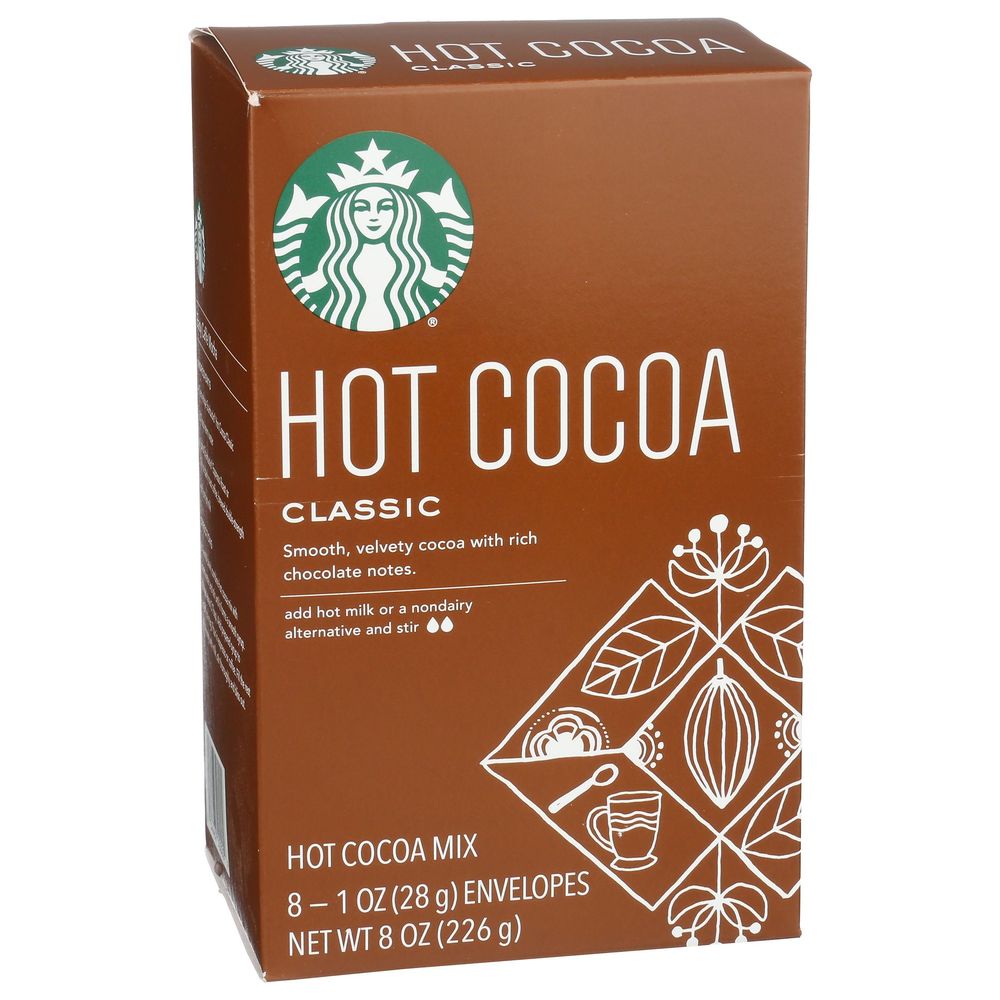 Starbucks Classic Hot Cocoa Mix, 8 Ounce -- 6 Per Case