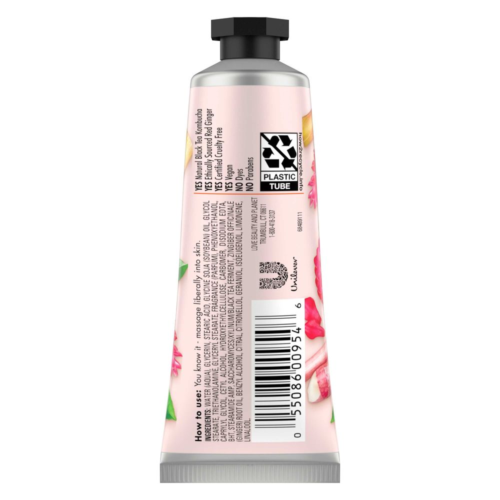 Love Beauty & Planet Black Tea Kombucha & Red Ginger Hand Lotion, 1 Ounce -- 24 Per Case