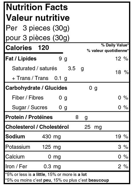 Grimms Hungarian Inspired Salami Bites, 4.4 Ounce -- 18 Per Case