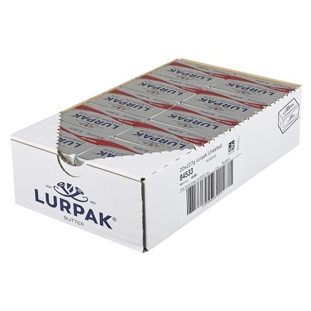 Lurpak Unsalted Danish Butter, 8 Ounce -- 20 Per Case