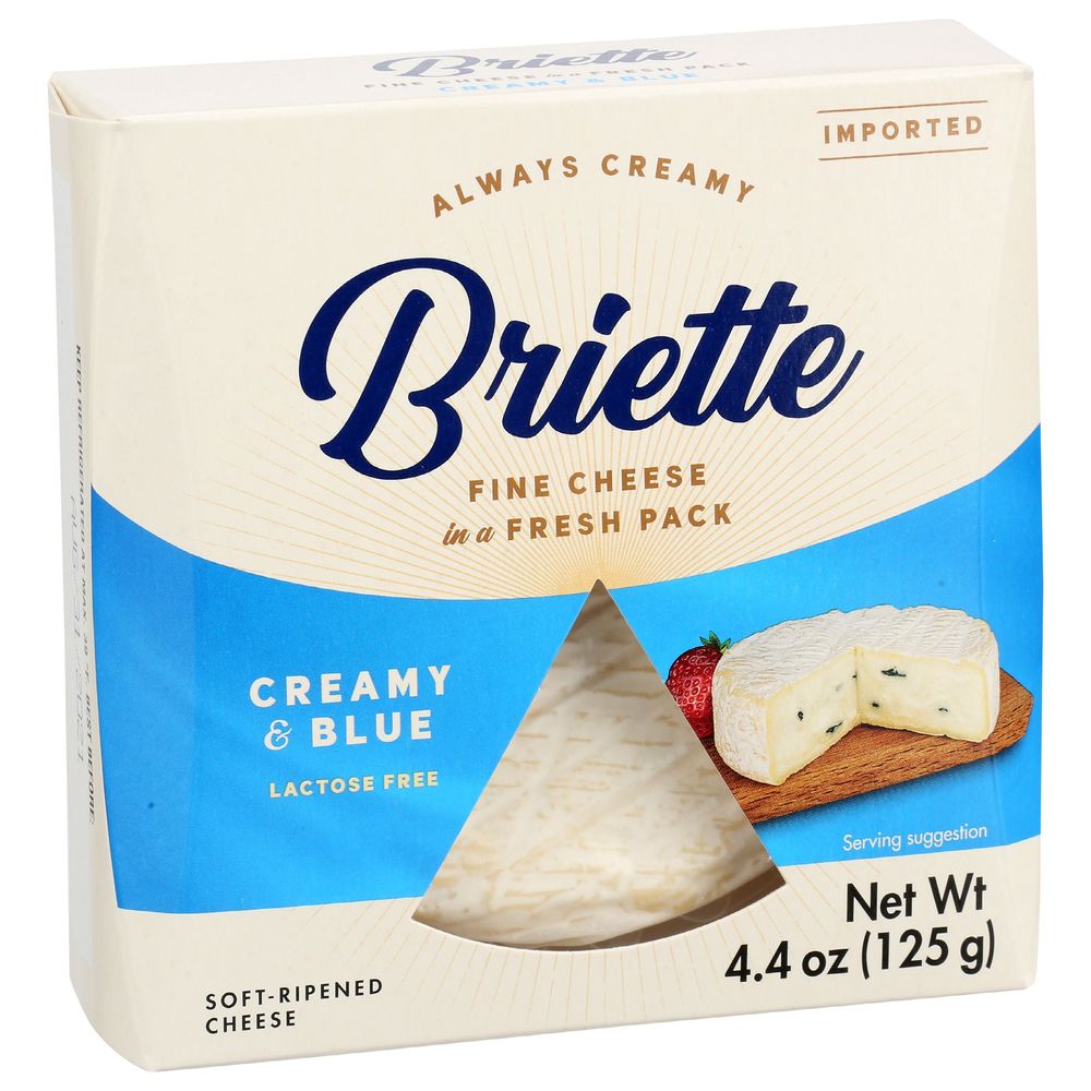 Briette Creamy Blue Brie Cheese | FoodServiceDirect
