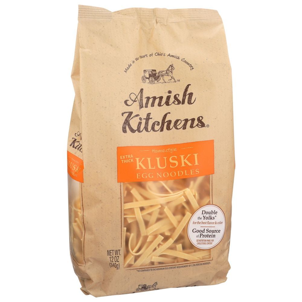 Amish Kitchens Kluski Egg Noodles, 12 Ounce -- 12 Per Case
