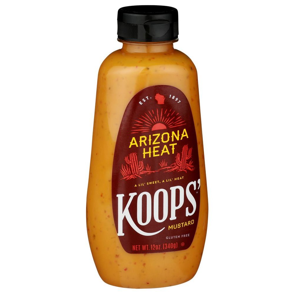 Koops' Arizona Heat Mustard, 12 Ounce -- 12 Per Case
