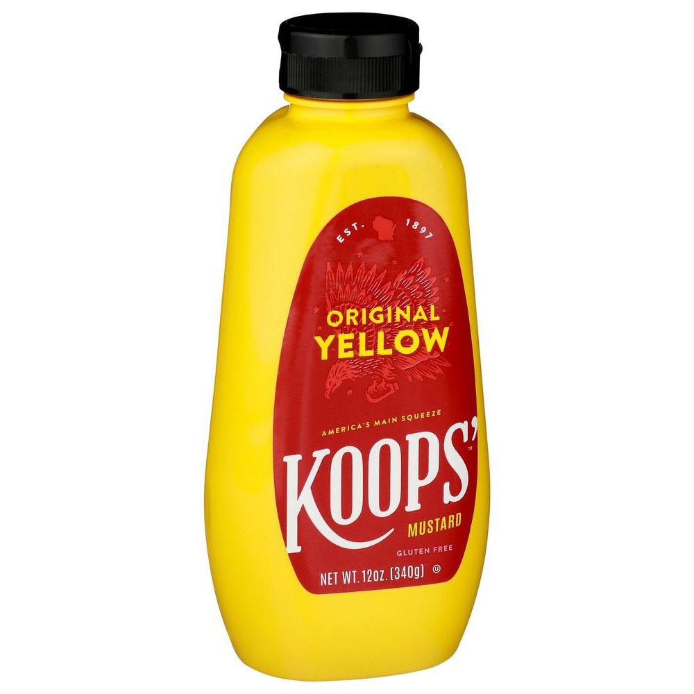 Koops' Original Yellow Mustard, 12 Ounce -- 12 Per Case