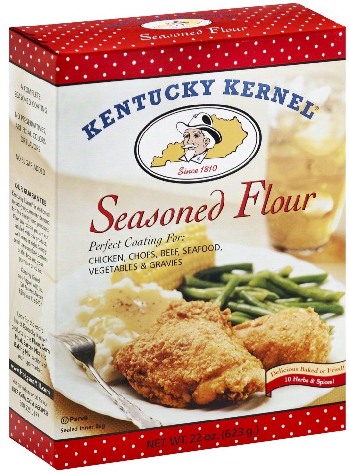 Kentucky Kernel Seasoned Flour, 22 Ounce 6 per case