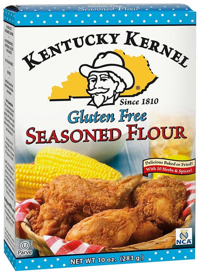 Kentucky Kernel Gluten Free Seasoned Flour, 10 Ounce -- 6 Per Case