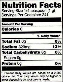 Johnny's Hunter Blend Seasoning Salt, 8.5 Ounce -- 6 Per Case