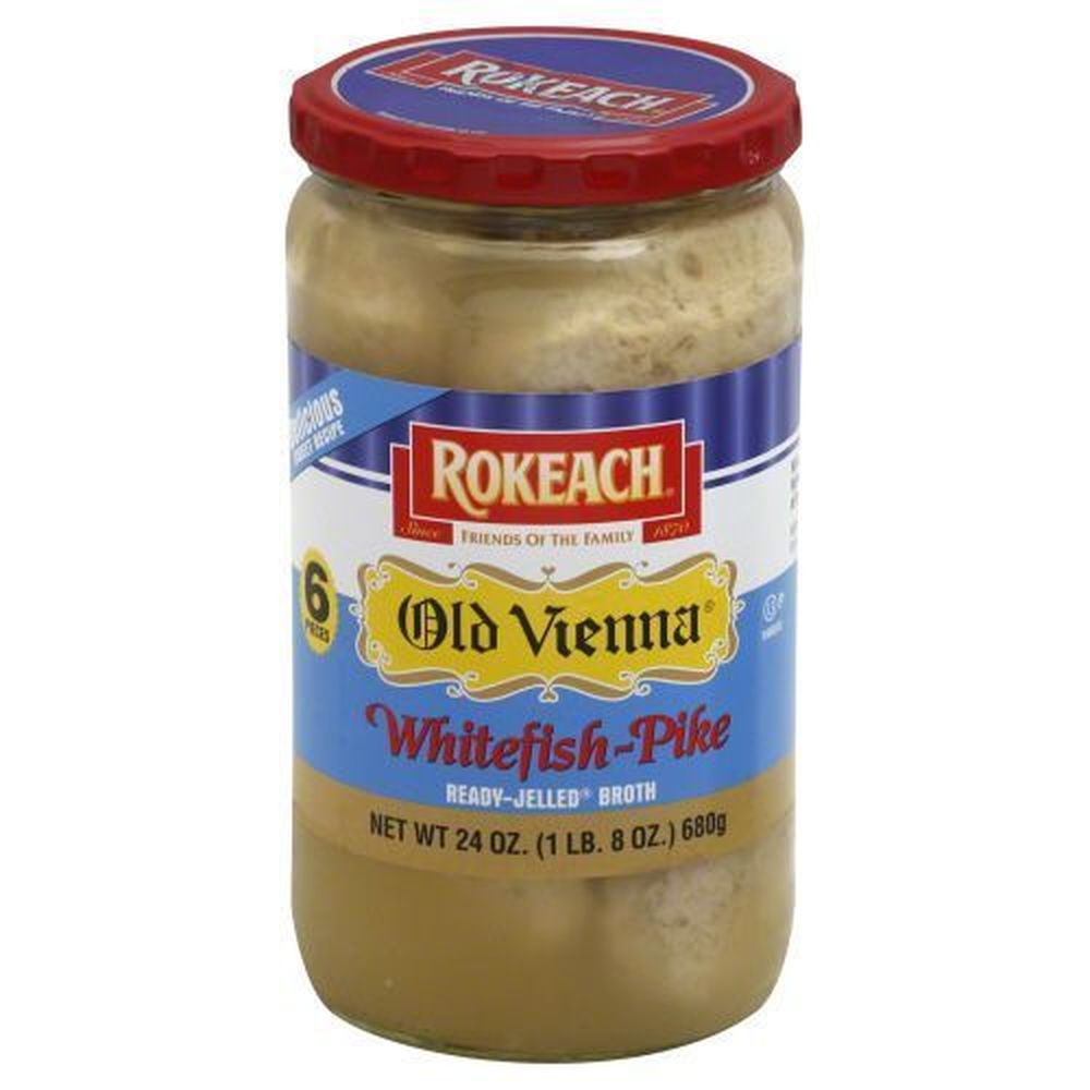 Rokeach Old Veinna White Fish Pike, 24 Ounce -- 6 Per Case