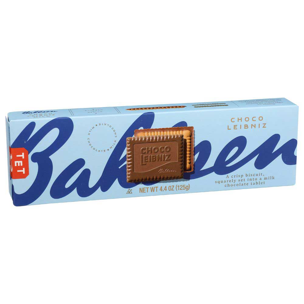 Bahlsen Choco Leibniz Milk Chocolate Cookies, 4.4 Ounce -- 12 Per Case