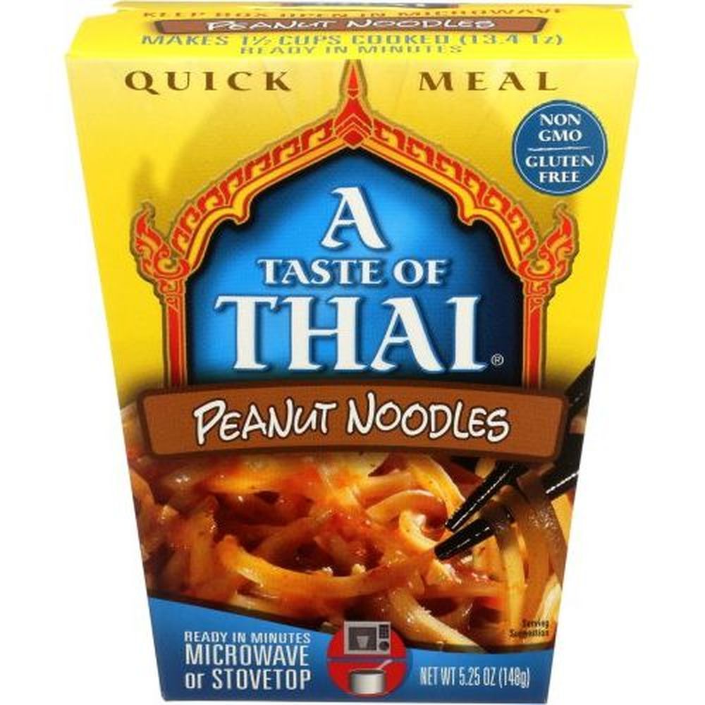 A Taste Of Thai Quick Meal Peanut Noodles, 5.25 Ounce -- 6 per case