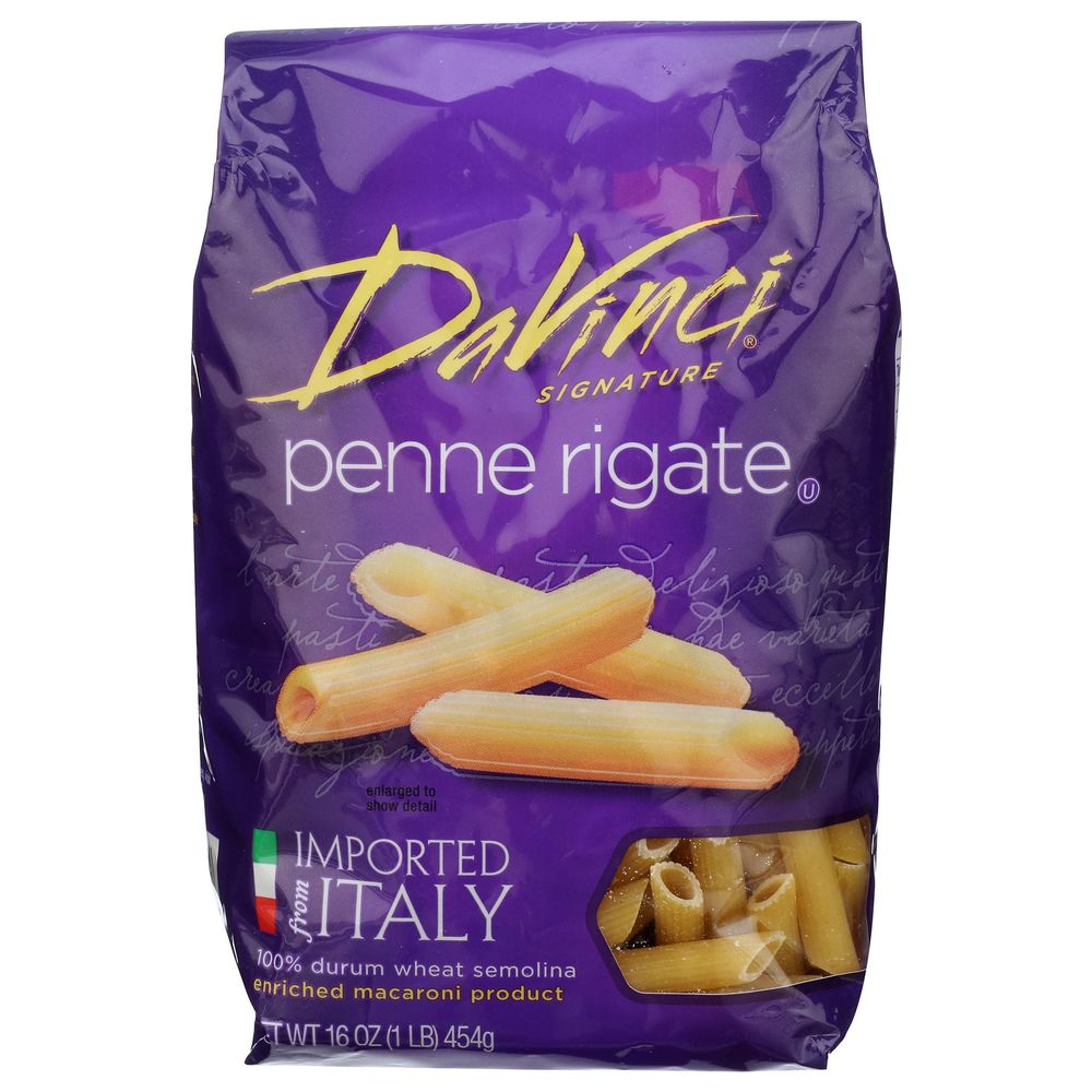 Davinci Penne Rigate Pasta, 16 Ounce -- 12 Per Case
