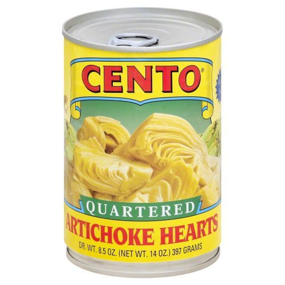 Cento Quartered Artichoke Hearts, 14 Ounce -- 12 Per Case