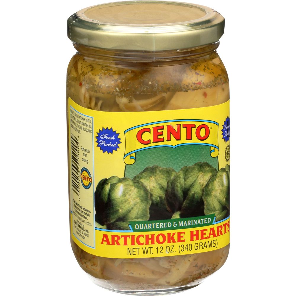 Cento Quartered and Marinated Artichoke Hearts, 12 Ounce -- 12 per case