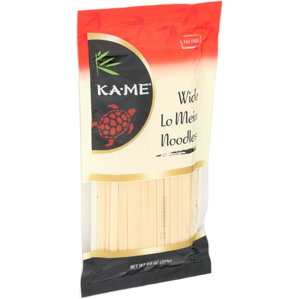 Ka-me Wide Lo Mein Noodles, 8 Ounce -- 12 Per Case