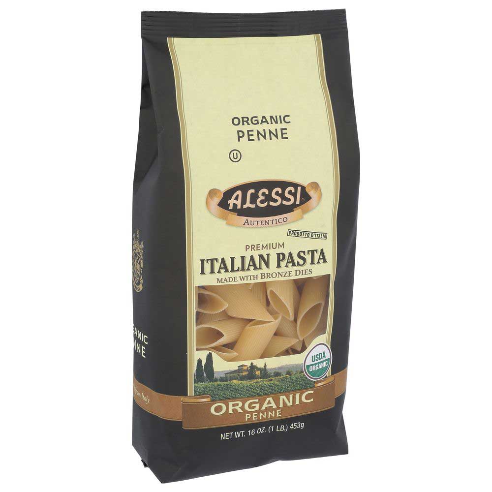 Alessi Organic Penne Pasta, 16 Ounce -- 6 Per Case