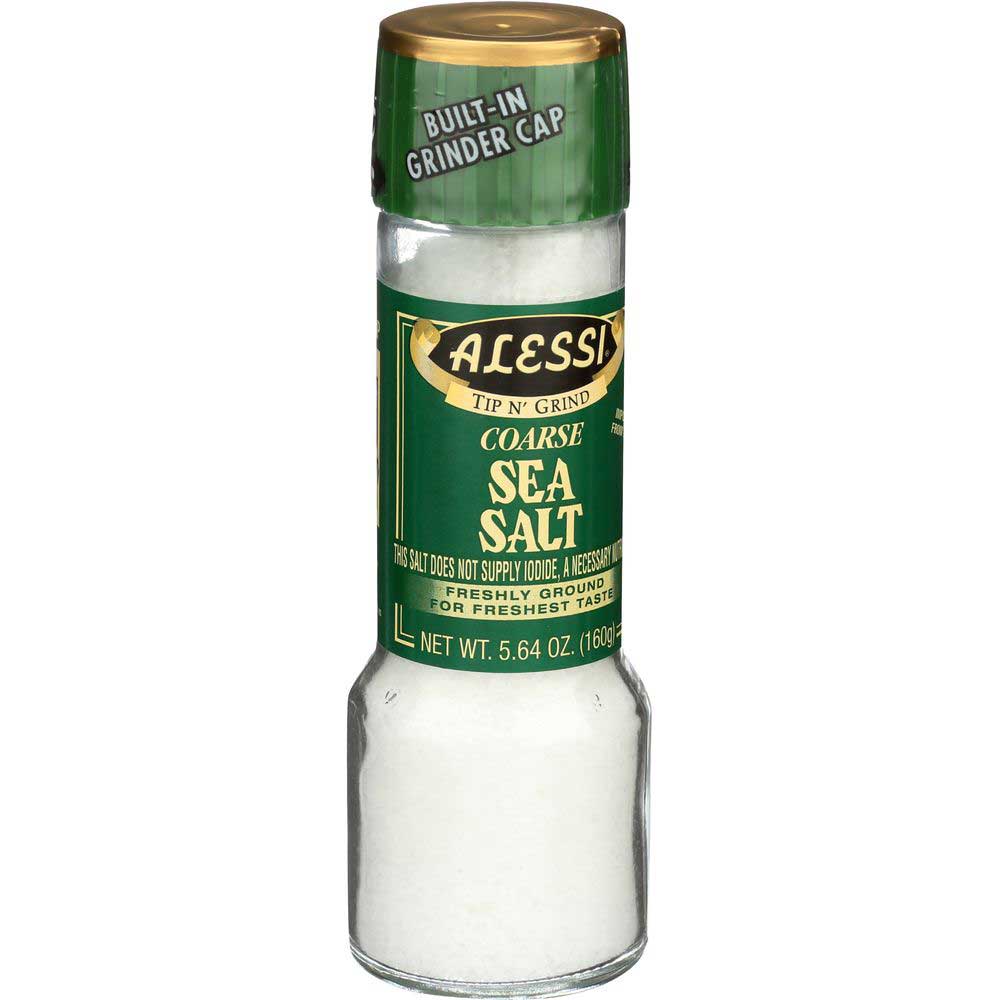 Alessi Large Sea Salt Grinder, 5.64 Ounce -- 6 Per Case