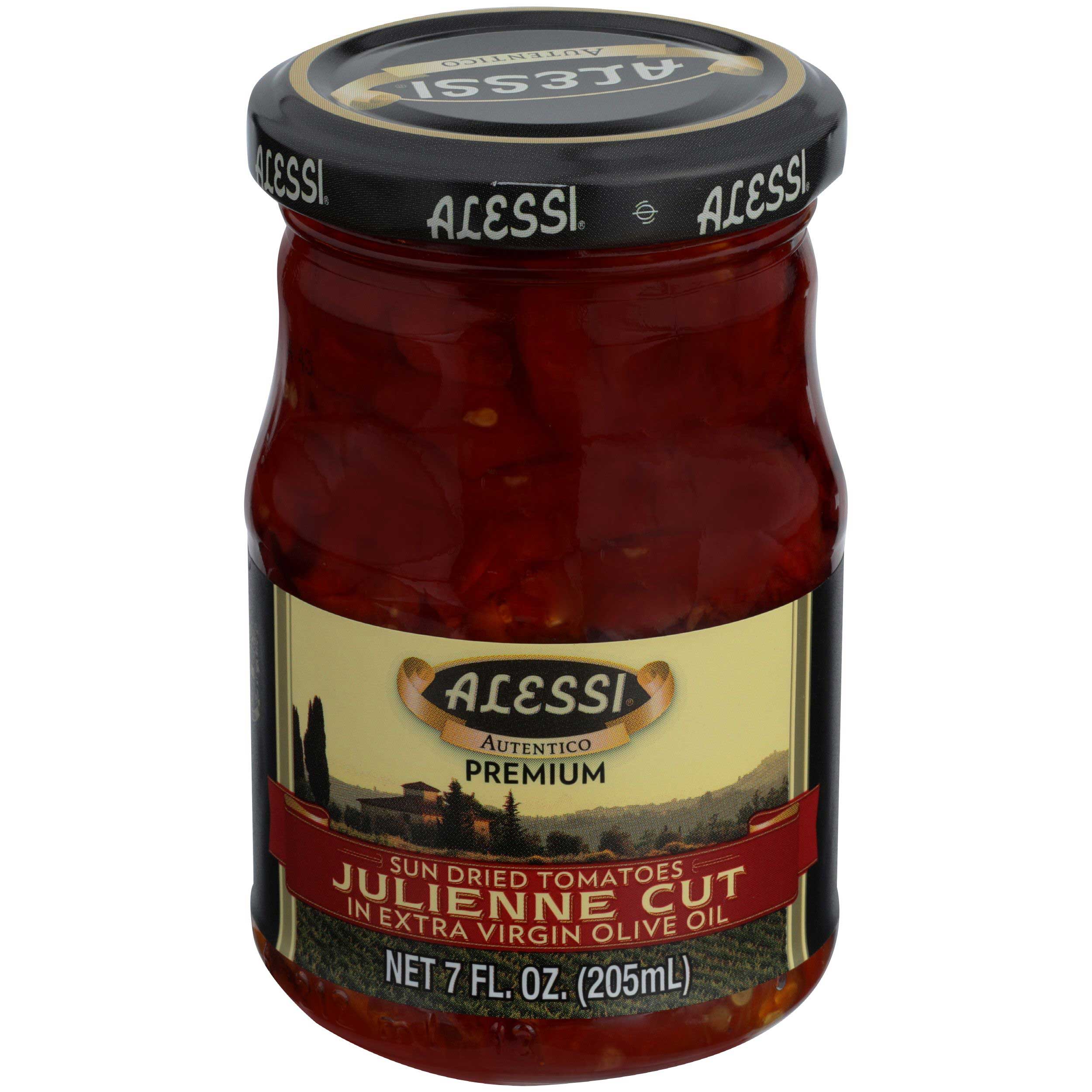 Alessi Julienne Cut Sun Dried Tomatoes, 7 Ounce 6 per case