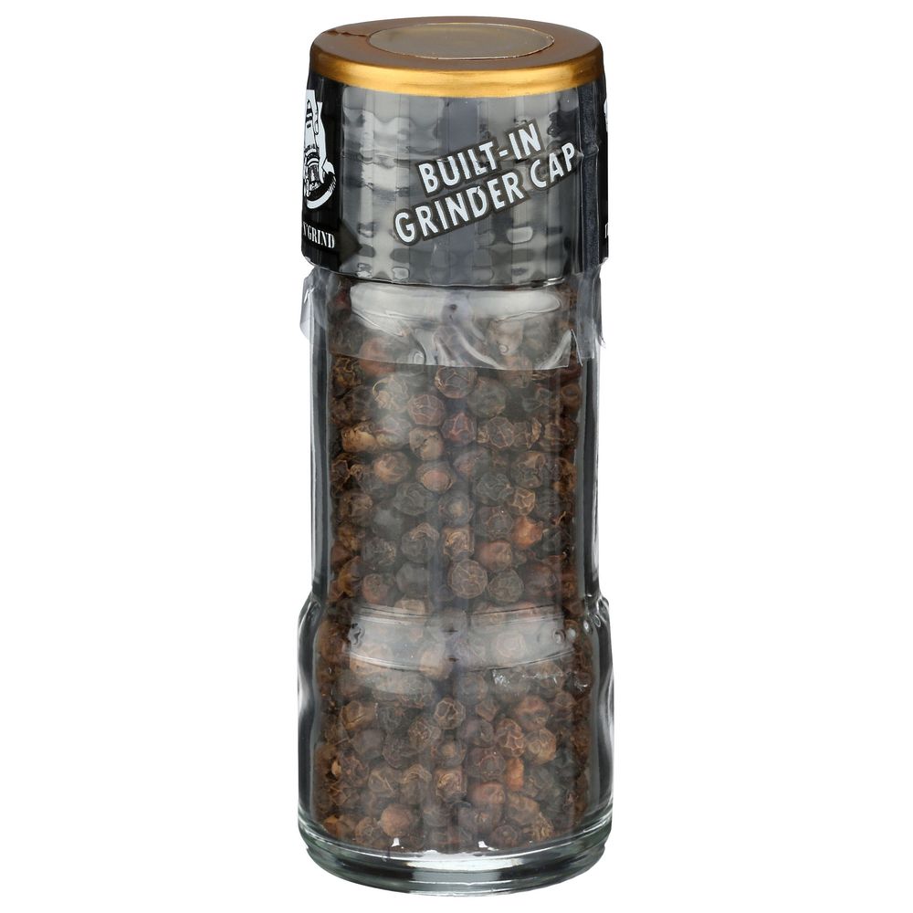 Alessi No Label Black Pepper With Grinder Cap, 1.34 Ounce -- 36 Per Case