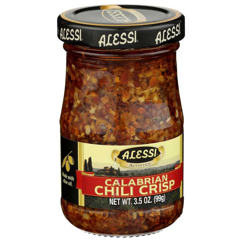 Alessi Calabrian Chili Crisp In Oil, 3.5 Ounce -- 6 Per Case