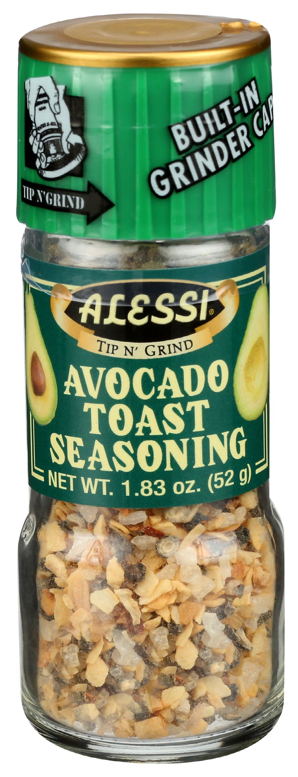 Alessi Avocado Toast Seasoning, 1.83 Ounce -- 6 per case