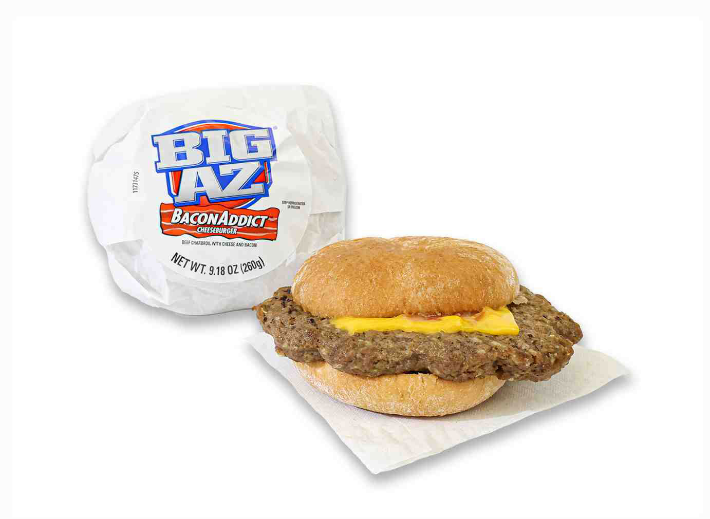 Big AZ BaconAddict Cheeseburger Case | FoodServiceDirect