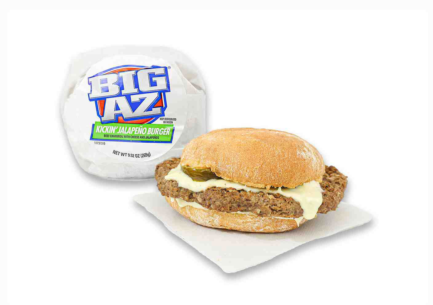 Big AZ Jalapeno Cheeseburger Case | FoodServiceDirect