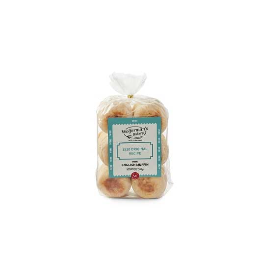 Wolferman's Original Mini English Muffins Case FoodServiceDirect