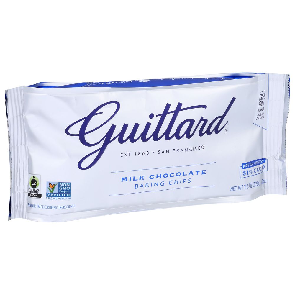 Guittard Milk Chocolate Baking Chips, 11.5 Ounce -- 12 Per Case