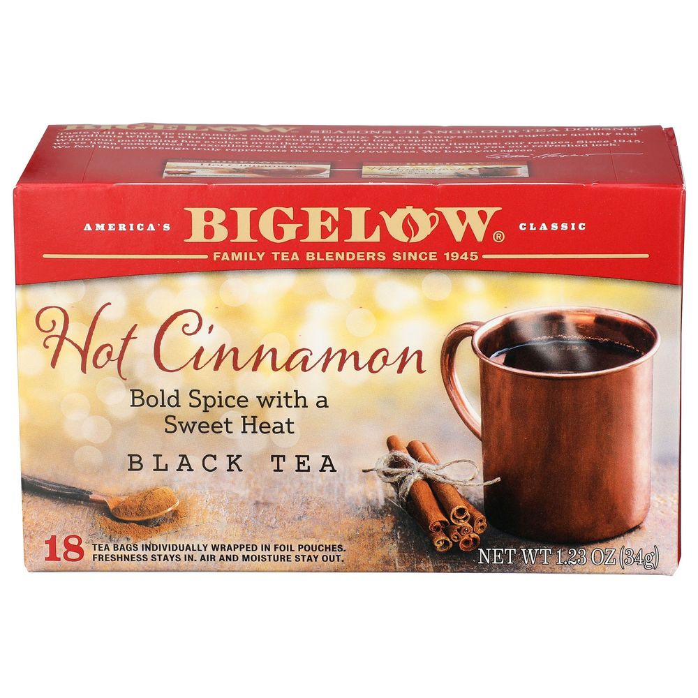 Bigelow Sweet Cinnamon Dolce Black Tea Bag, 1.23 Ounce -- 6 Per Case