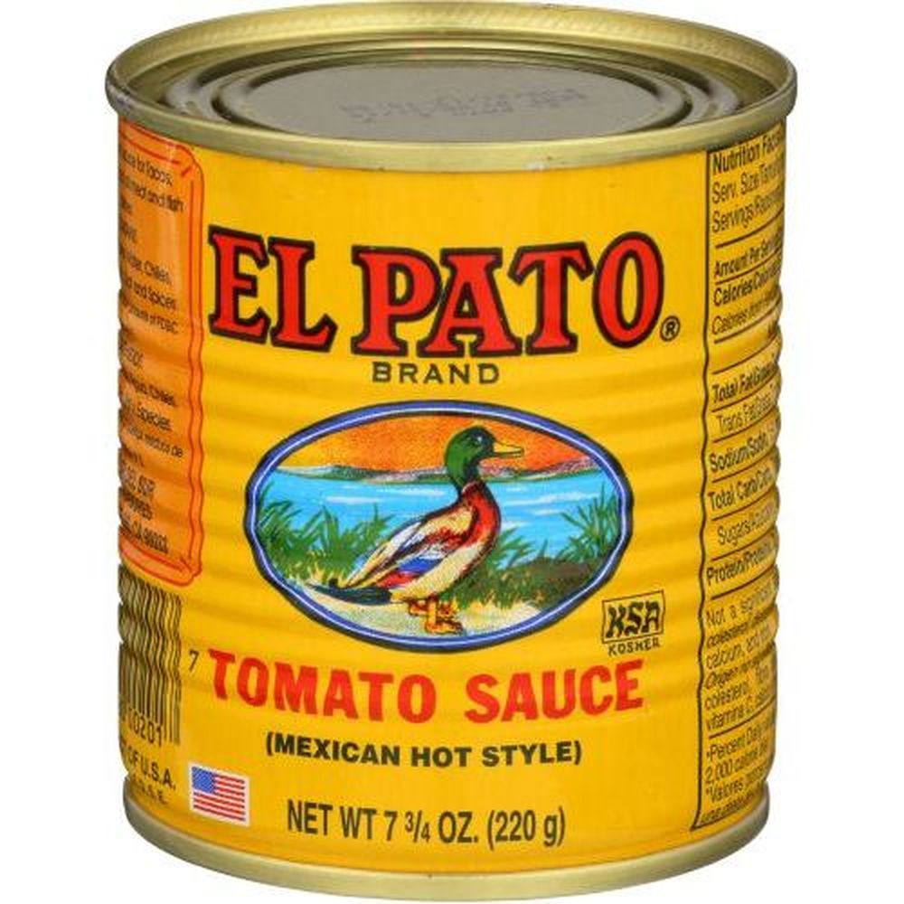 El Pato Hot Tomato Sauce, 7.75 Ounce -- 24 Per Case