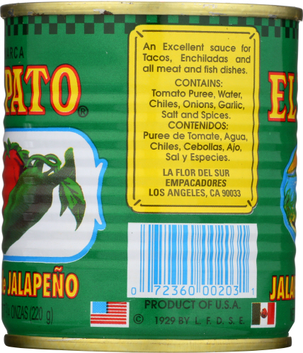 El Pato Jalapeno Salsa, 7.75 Ounce -- 24 Per Case