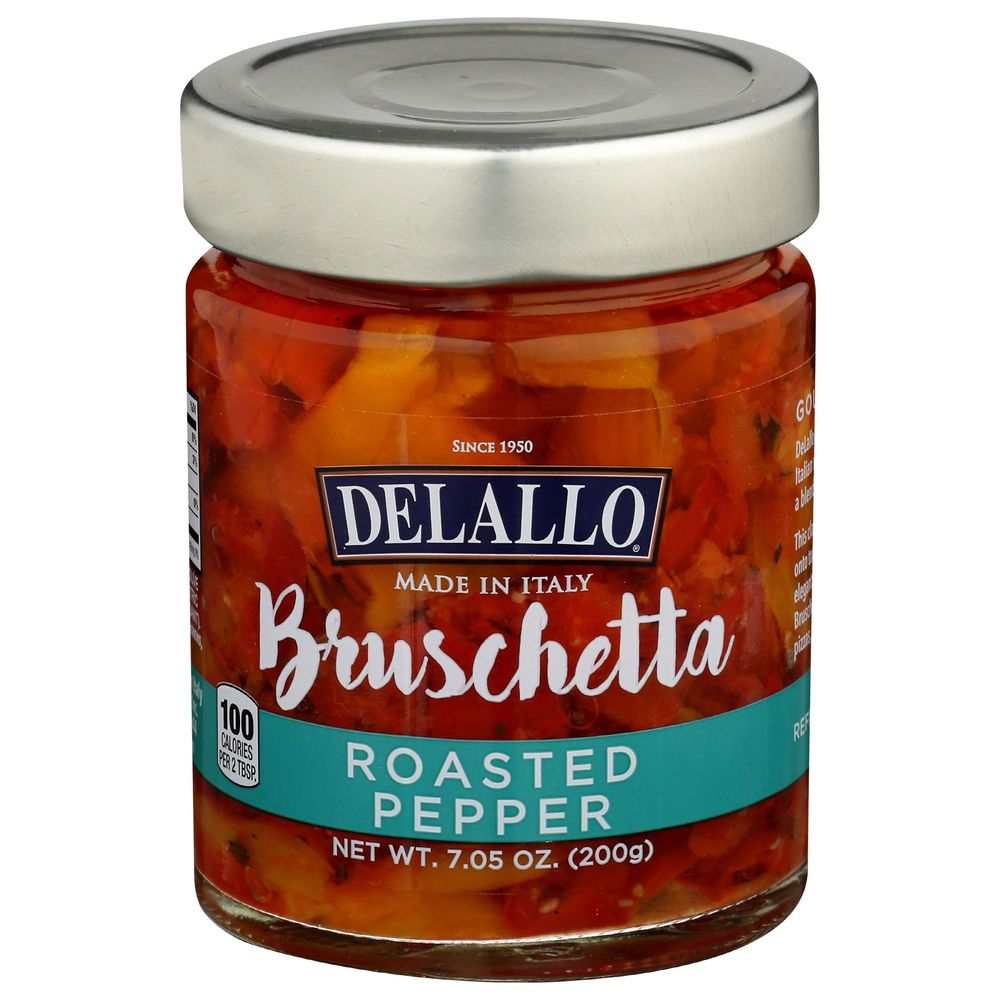 Delallo Roasted Pepper Bruschetta, 7.05 Ounce -- 6 Per Case