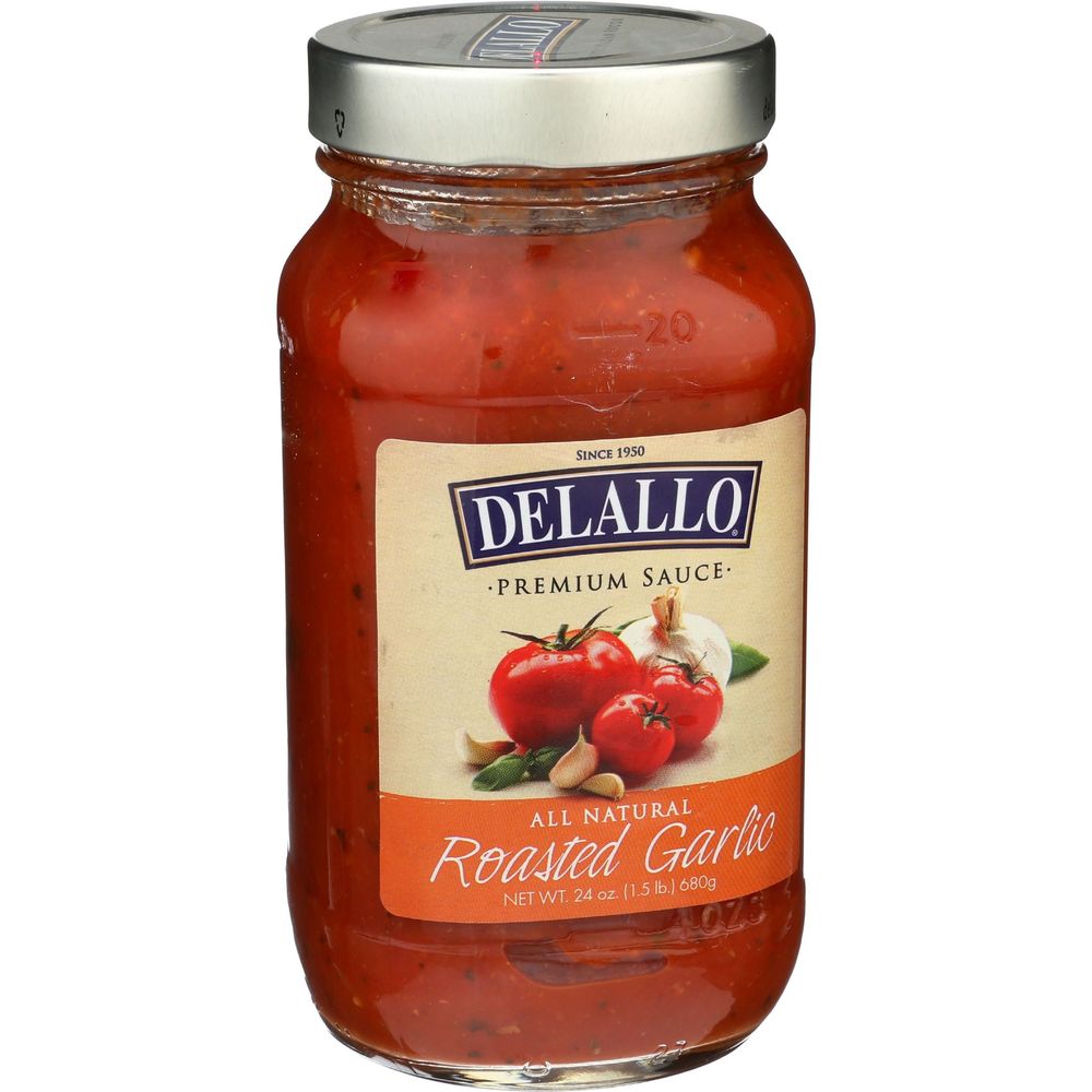 Delallo Roasted Garlic Sauce, 24 Ounce -- 12 Per Case