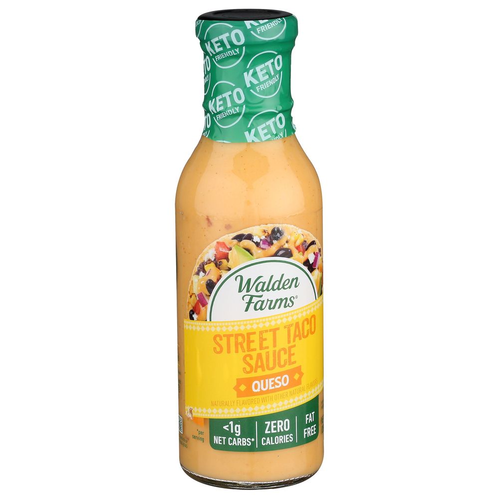 Walden Farms Queso Street Taco Sauce, 12 Fluid Ounce -- 6 Per Case