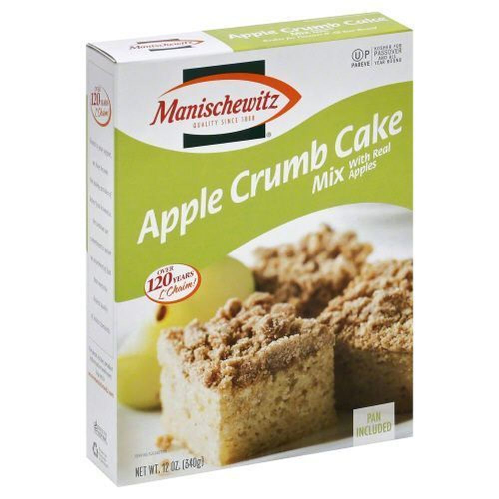 Manischewitz Apple Crumb Cake Mix, 12 Ounce -- 12 per case