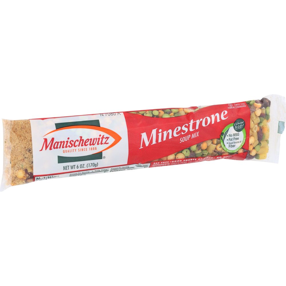 Manischewitz Minestrone Soup Mix, 6 Ounce -- 24 Per Case