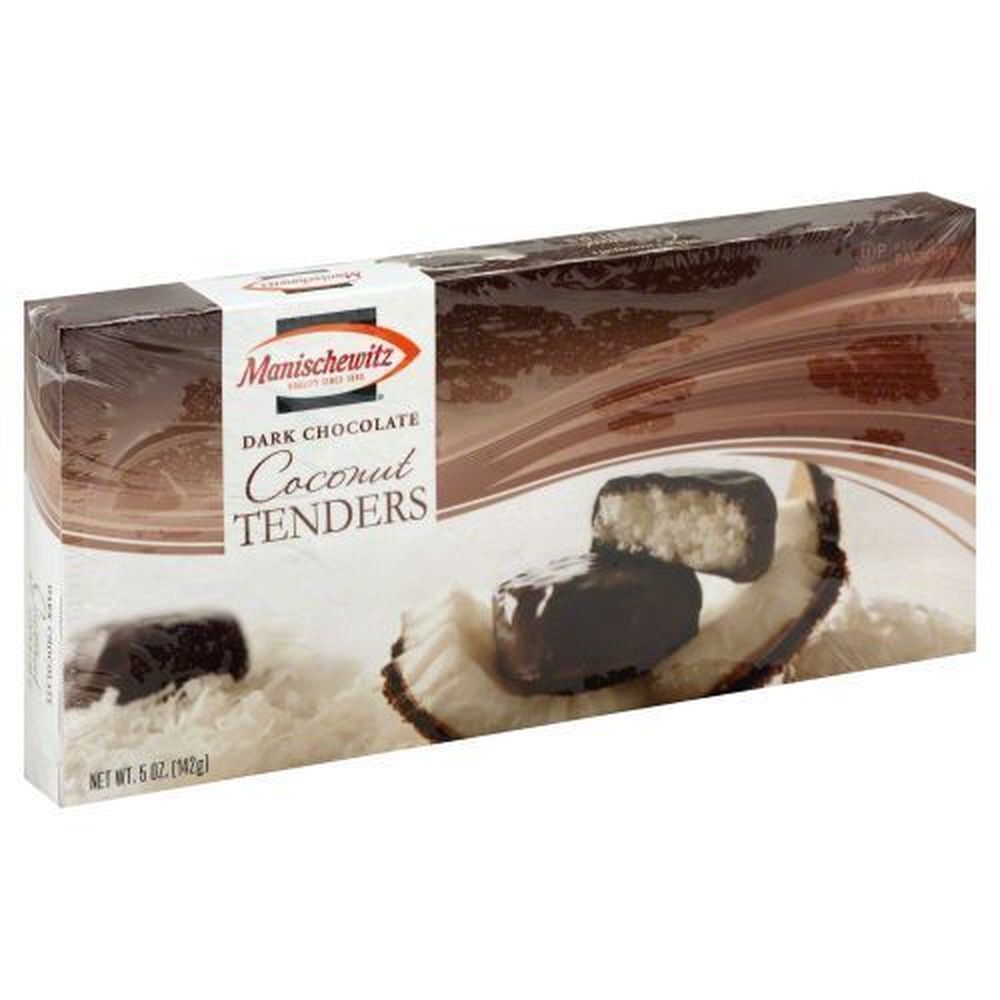 Manischewitz Dark Chocolate Coconut Tender Patties, 5 Ounce -- 12 per case