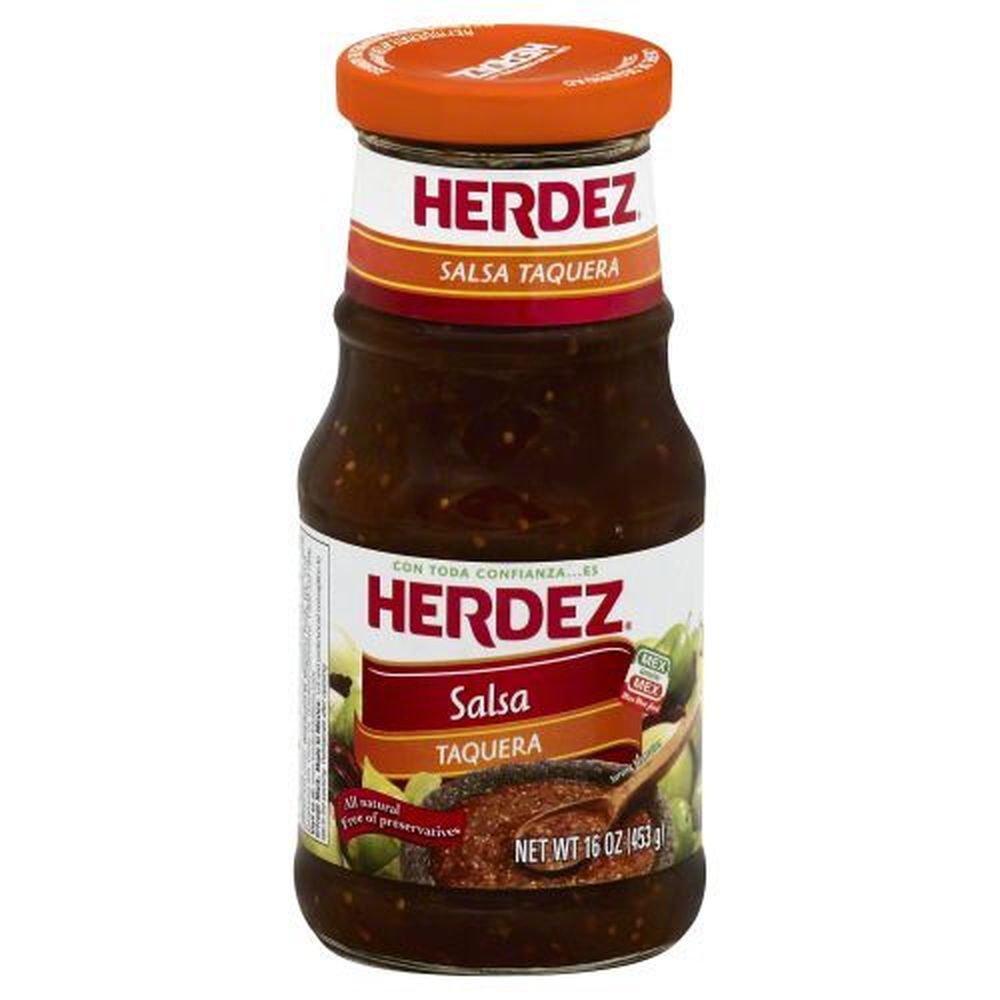 Herdez Taquera Salsa, 16 Ounce -- 12 Per Case
