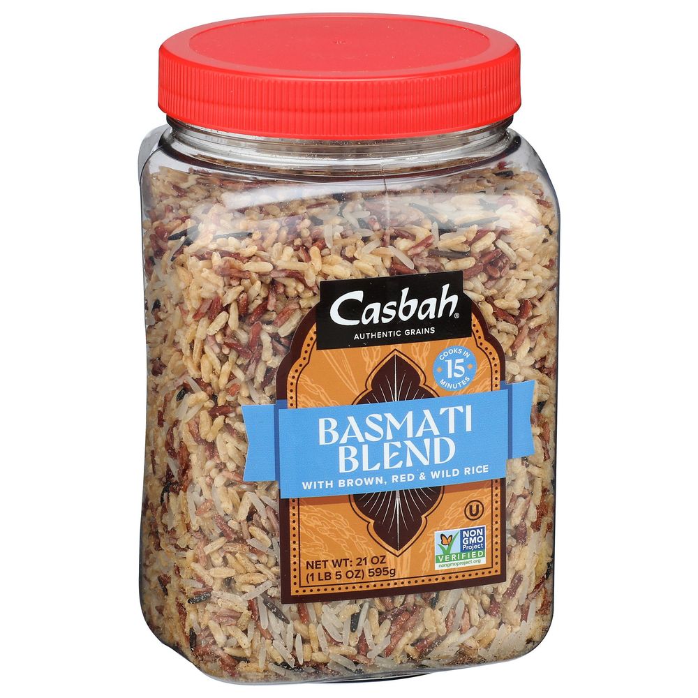 Casbah Basmati Rice Blend, 21 Ounce -- 4 Per Case