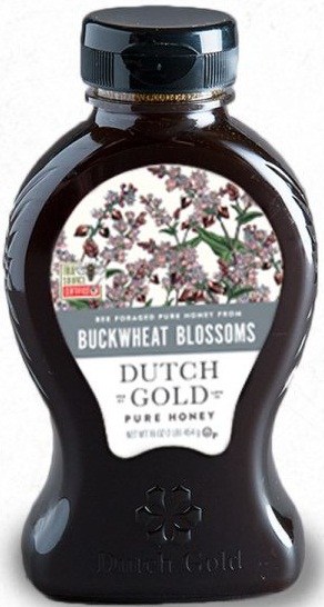 Dutch Gold Buckwheat Honey, 16 Ounce -- 6 Per Case