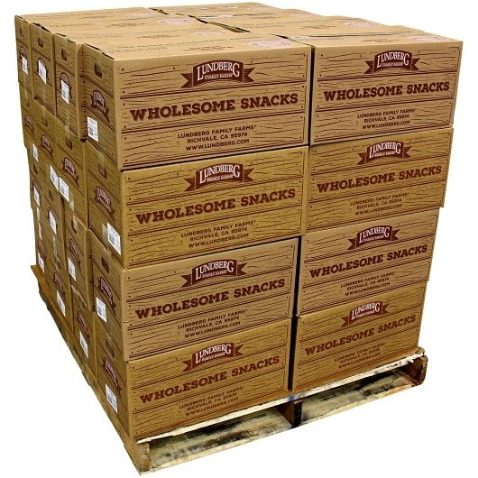 Lundberg Family Farms Family Farms Wholesome Snacks, Pallet, 6 Ounce -- 32 Per Case
