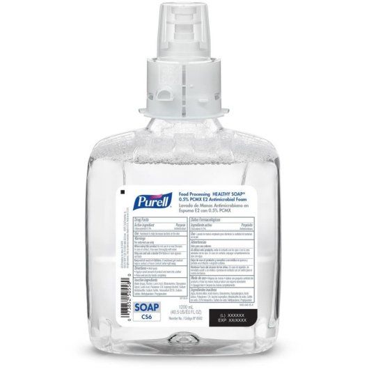 Purell Foam Refill For Cs6 Touch-free Soap Dispenser, 1200 Ml -- 2 Per Case