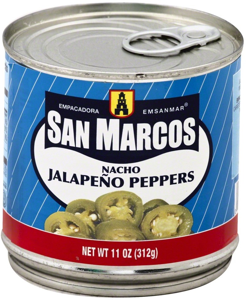 San Marcos Nacho Jalapeno Pepper, 11 Ounce -- 12 Per Case