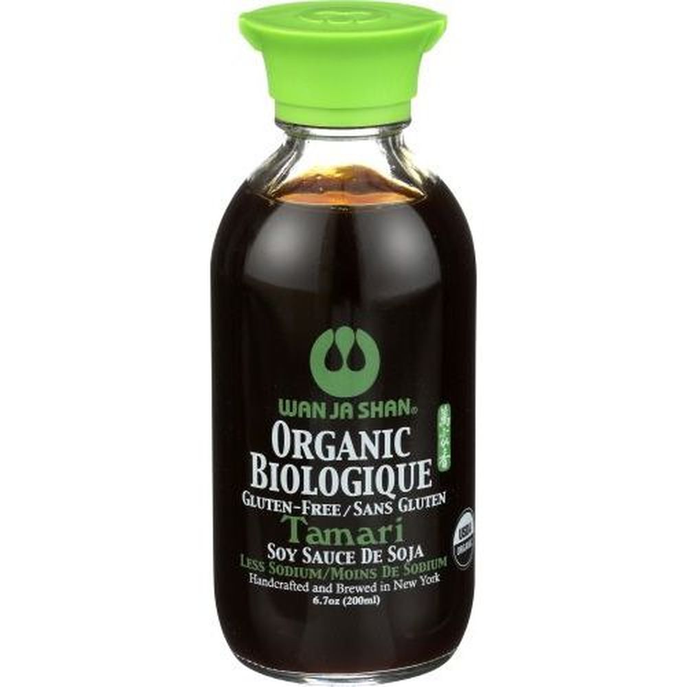 Wanjashan Organic Tamari Soy Sauce, 6.7 Ounce -- 6 Per Case