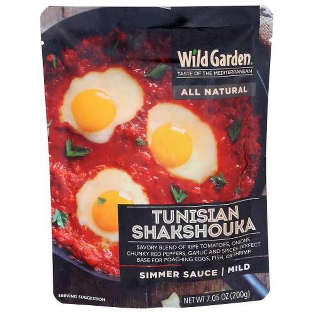 Wild Garden Mild Tunisian Shakshouka Simmer Sauce, 7.05 Ounce -- 6 Per Case