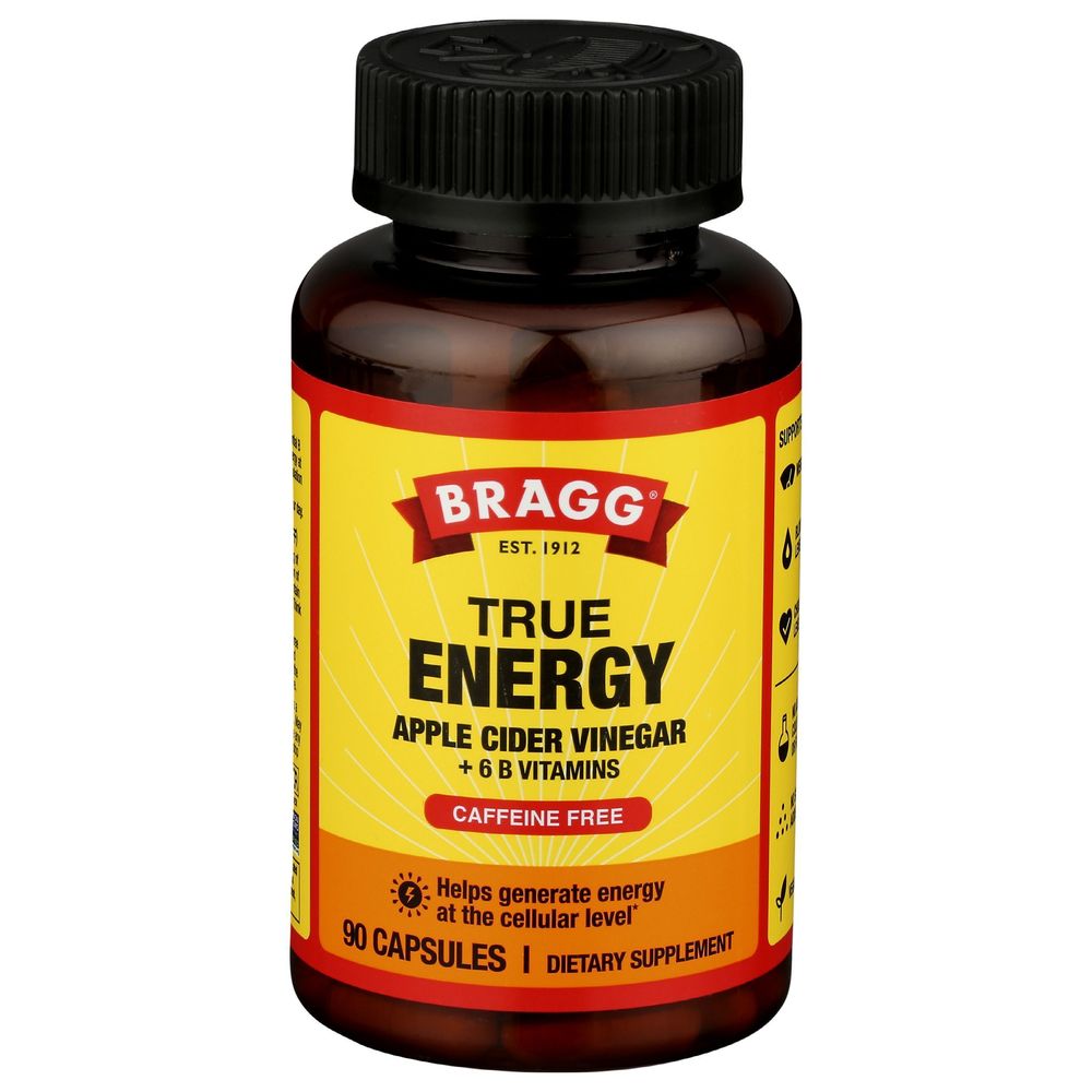 Curated visual reference: Bragg True Energy Apple Cider Vinegar Plus 6 B Vitamins Photo Inspiration