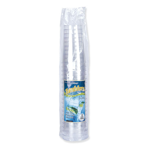 Wna Comet Clear Tall Plastic Tumbler, 12 Ounce Capacity -- 500 Per Case