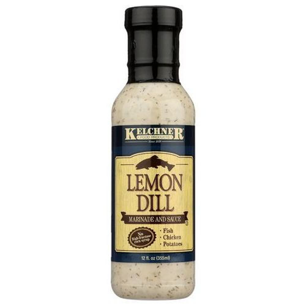 Kelchner Lemon Dill Marinade And Sauce, 12 Ounce -- 6 Per Case